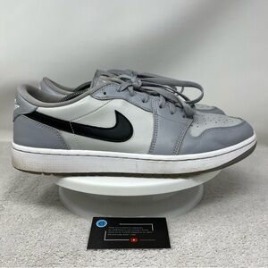 Nike Air Jordan 1 Low Golf Shoes Wolf Grey DD9315-002 Men’s Size 12 Sneakers